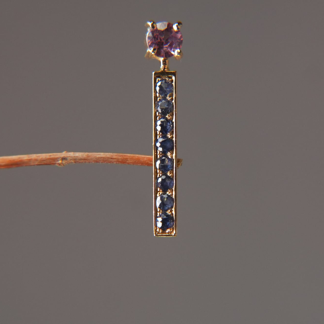 Pendentif en or 18K – Rubis et Saphirs