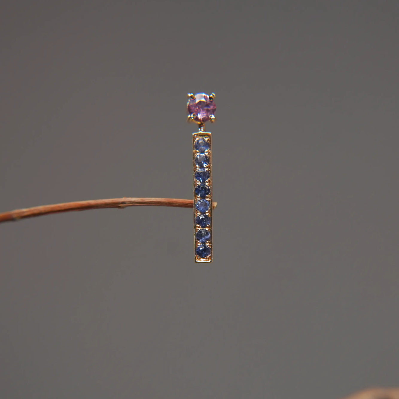 Pendentif en or 18K – Rubis et Saphirs