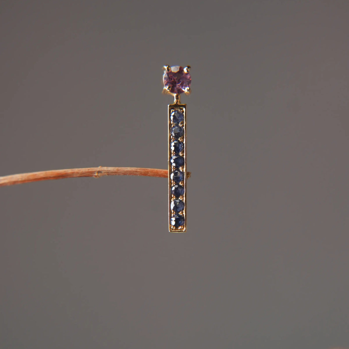 Pendentif en or 18K – Rubis et Saphirs