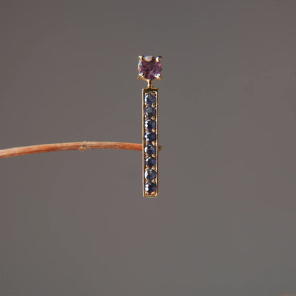 Pendentif en or 18K – Rubis et Saphirs